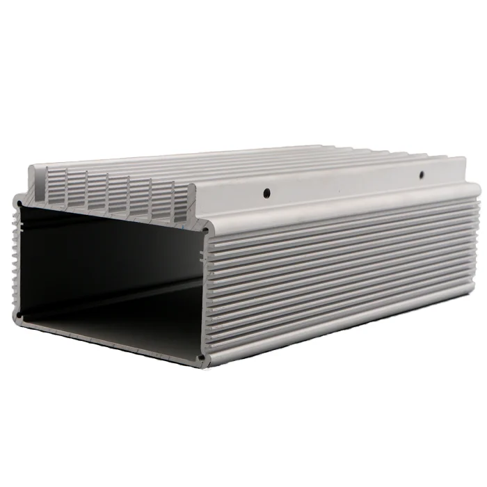 Factory custom 6000 series anodized cnc milling extruded profile aluminum extrusion box enclosure
