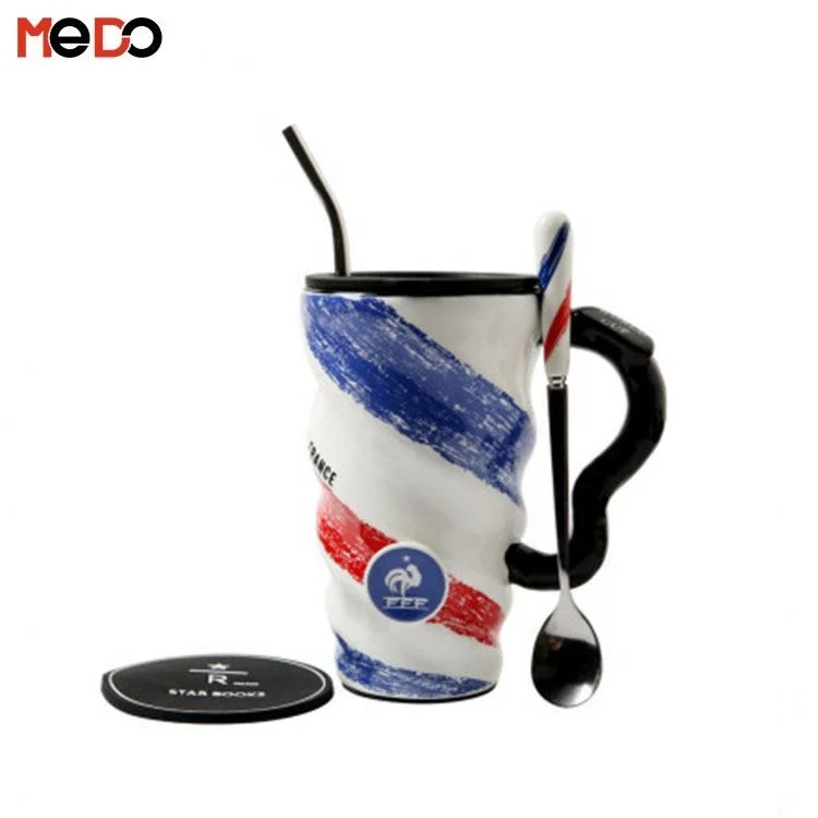 
2018 World Cup Tea Cup Ceramic Mugs Souvenir Cups 