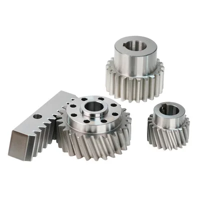 Customized rack and pinion gears ring gears straight cylindricalsteel wheelstraight tooth split spur gear