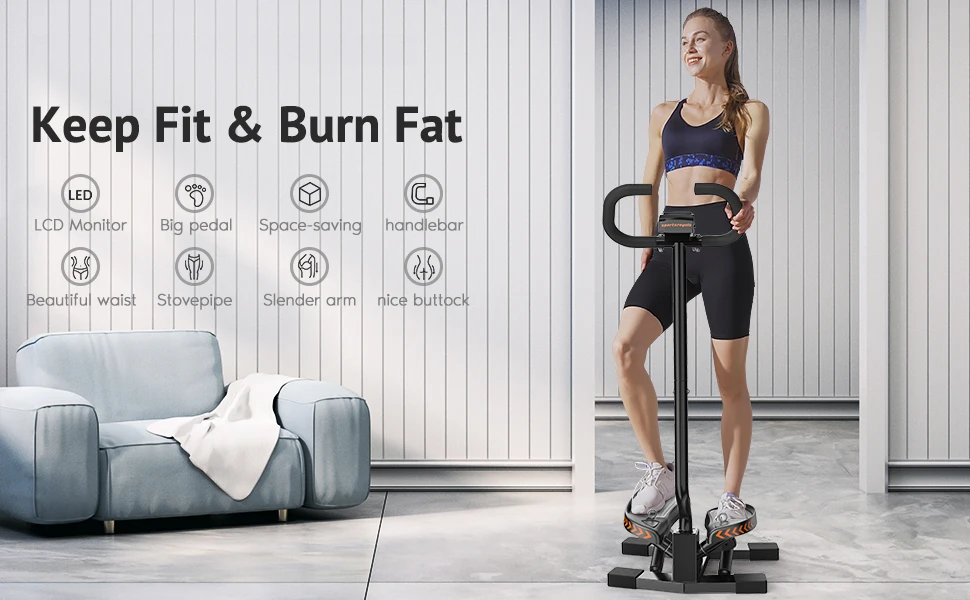 Home Hydraulic Small Indoor Exercise Walking Machine Aerobic Fitness Stair walk stepper