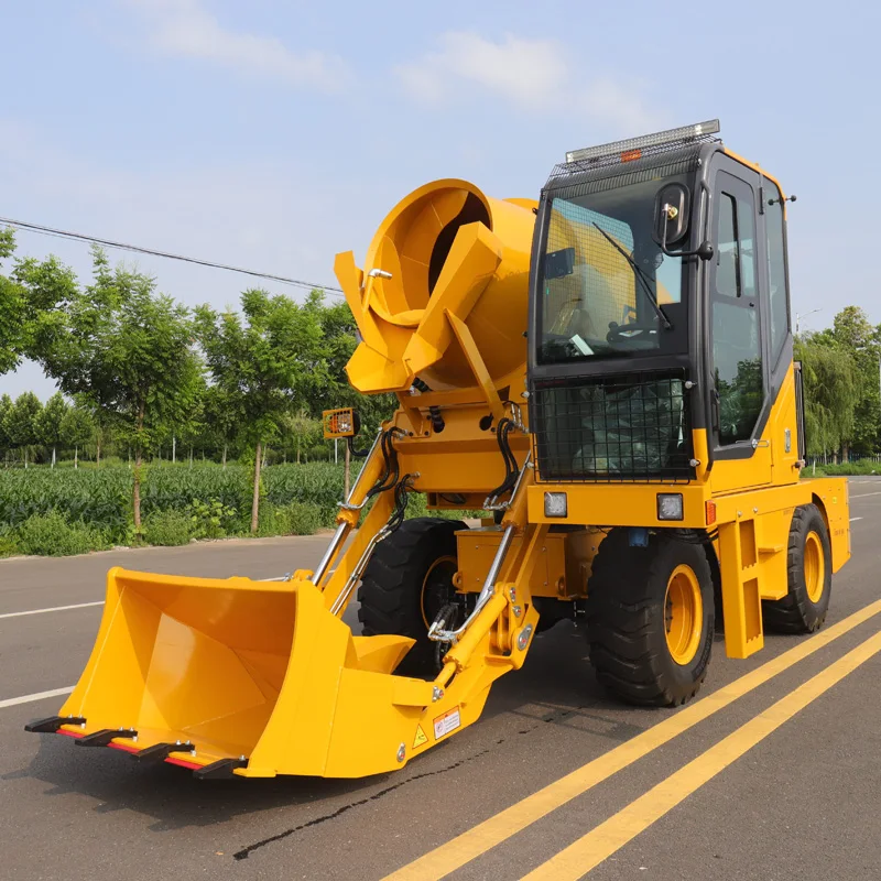 Factory Export Concrete Mixer With Drum And Driver For Rent Philippines