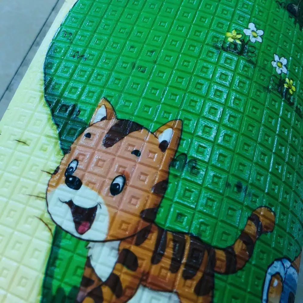 Hot Sale Double Sided Play Mat Eco-friendly PU Roll Play Mat for Baby