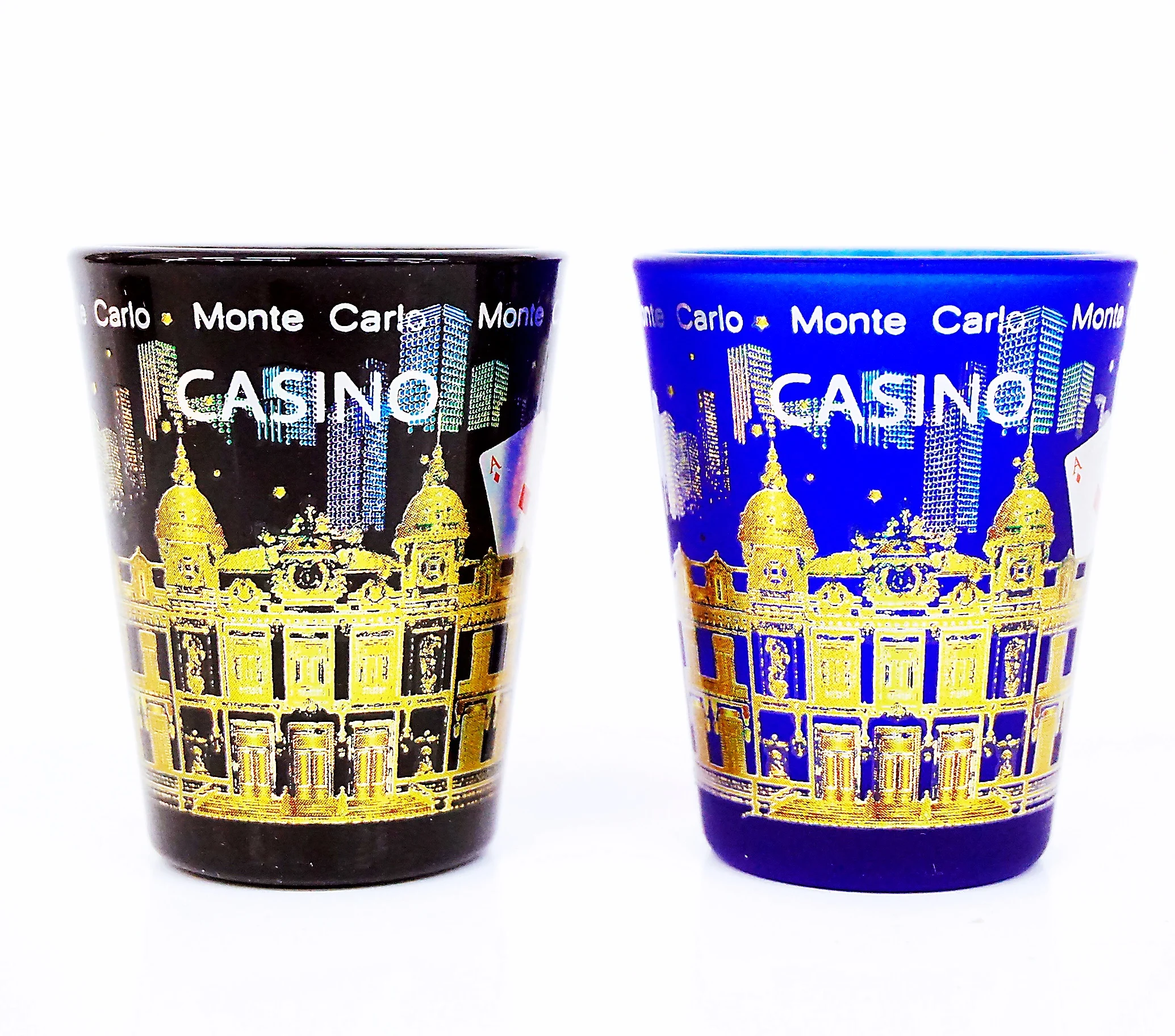 high end quality shot glass customize