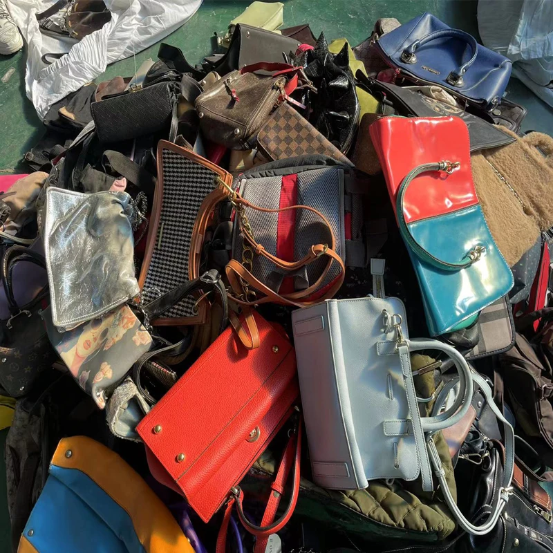 Wholesale used handbags leather used bags in bales used shoulder bags factory wholesale