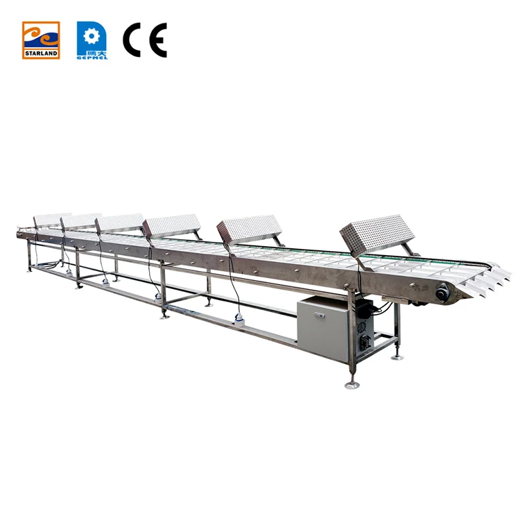 CE Marshalling Conveyor Belt for Food Production Line