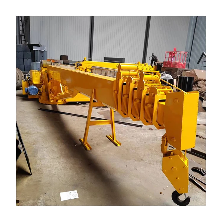 3 Ton Ship Boat Marine Special Crane Hydraulic Foldable Deck Crane