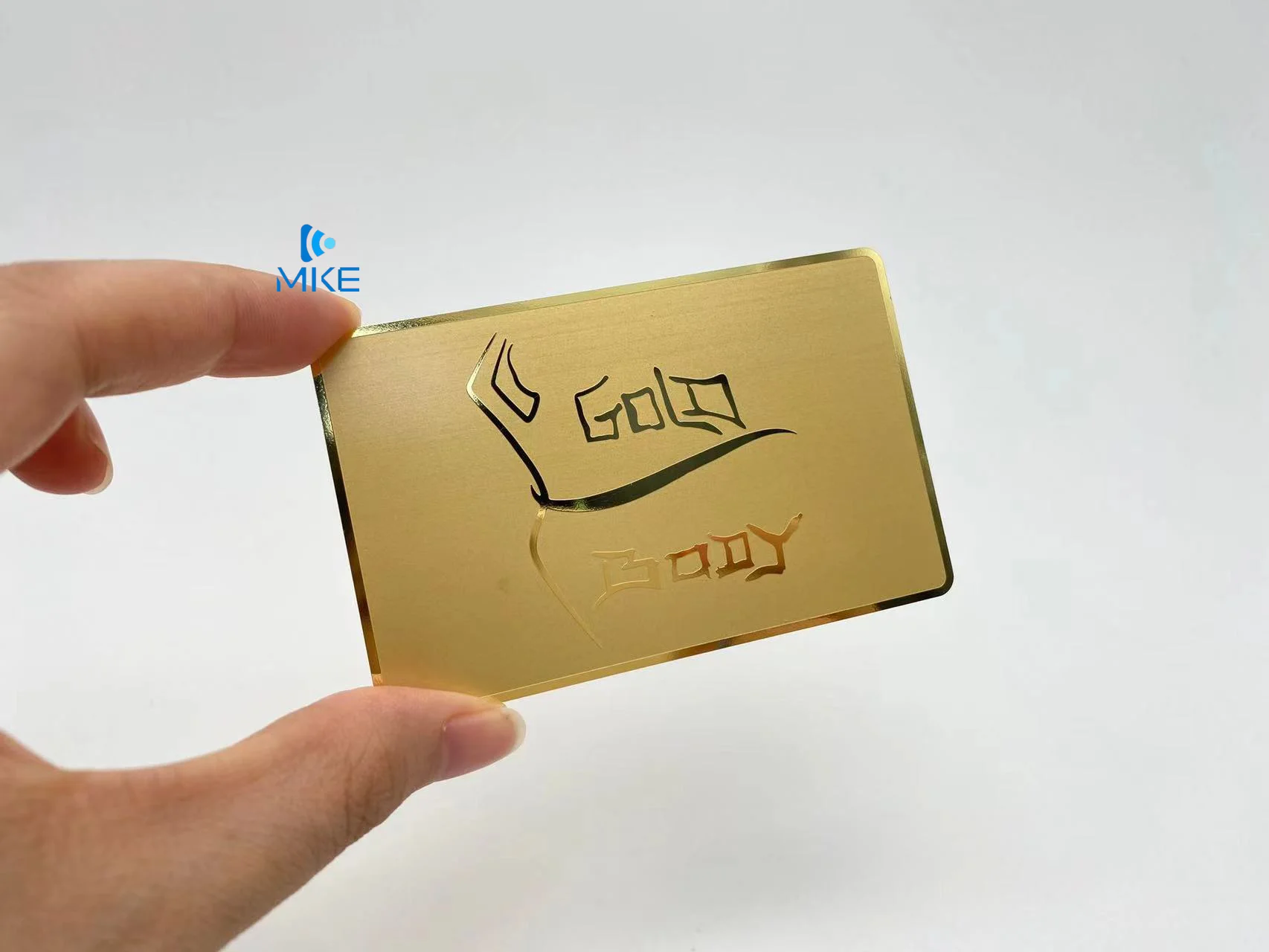 24k gold metal digital business nfc card