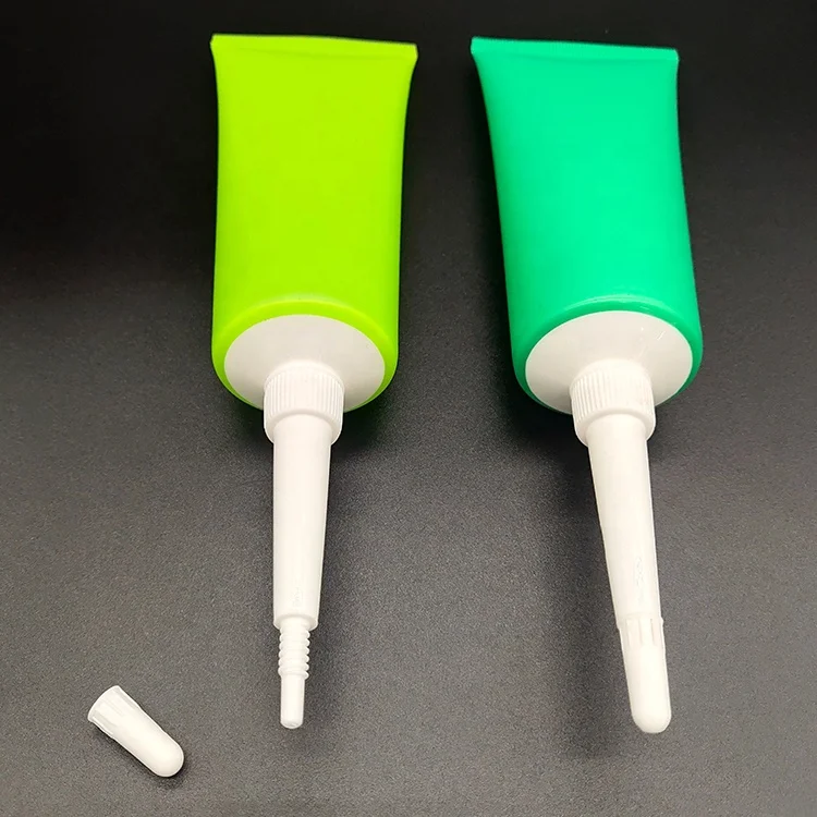 120ml super long nozzle lubricating oil gear oil plastic packaging tube