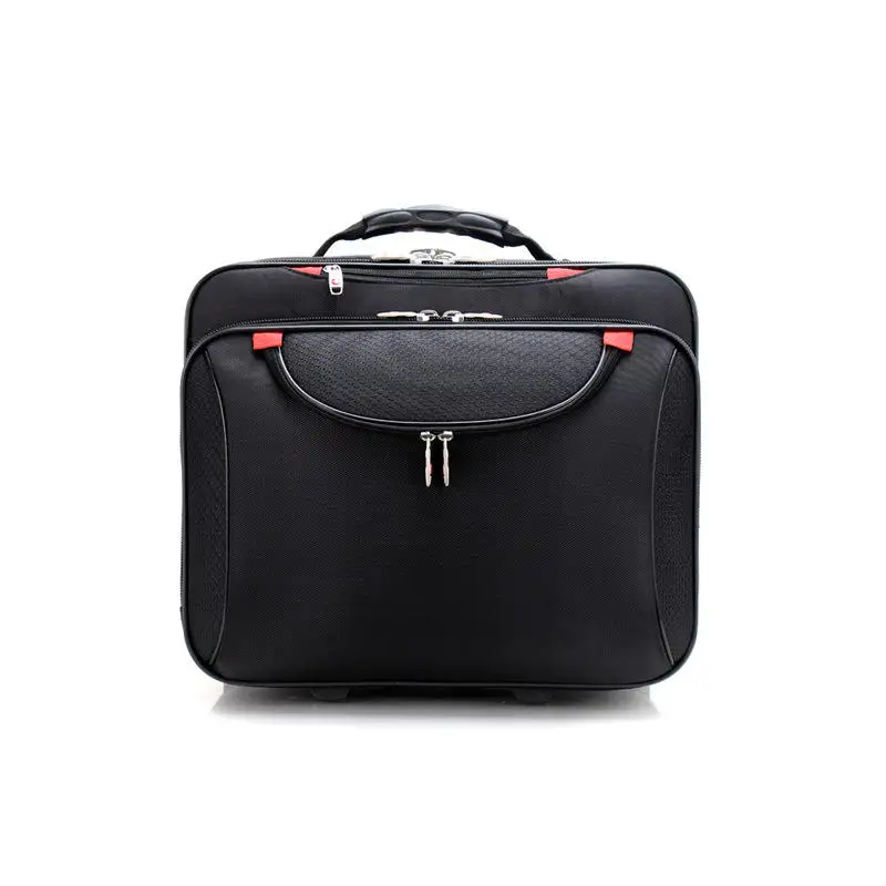 Osamic Nylon Luggage Waterproof Airport Boarding Trolley Cabin Case Traveling Business Trip Carry-on Suitcase