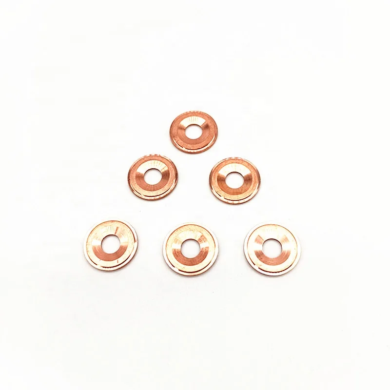 Great Fittings Din125 Customized Seal Aluminum Copper Stainless Steel Spring Flat Shim Washers