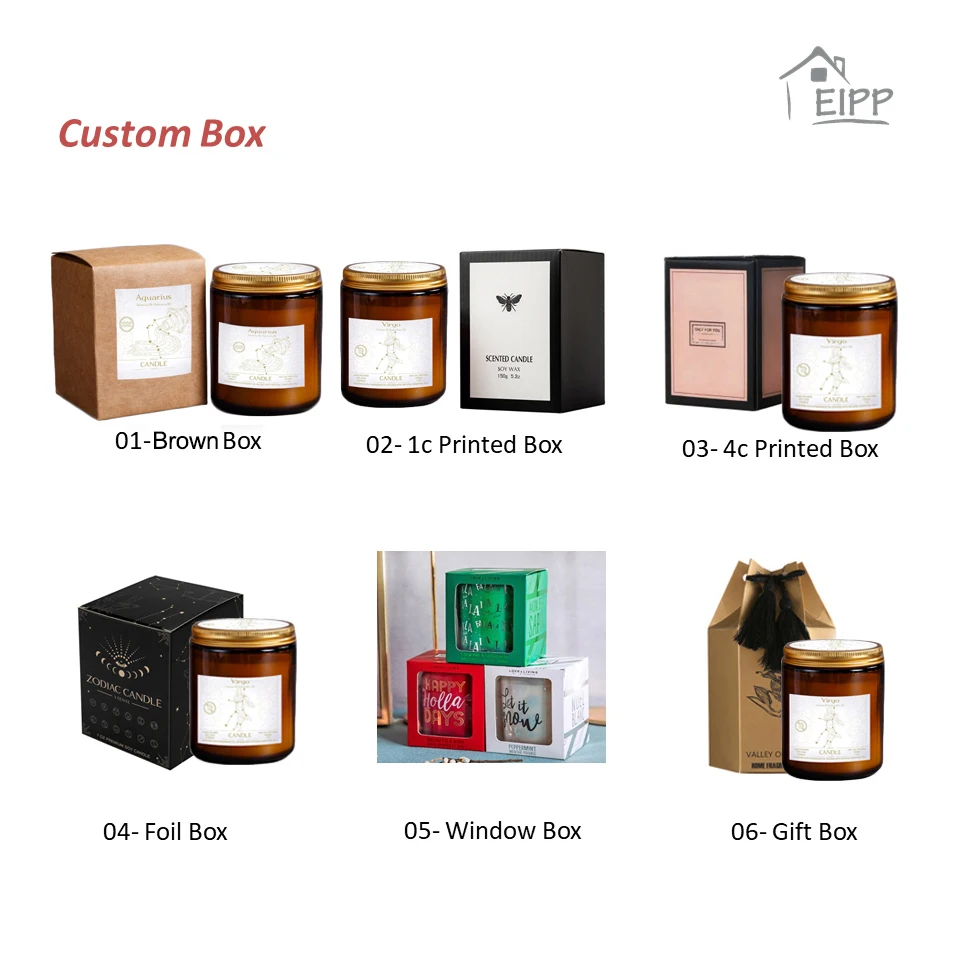 100ml 200ml Amber Blue Clear Glass candle Cup Aroma Bottle home Glass Candle Jar for Aromatherapy Candle