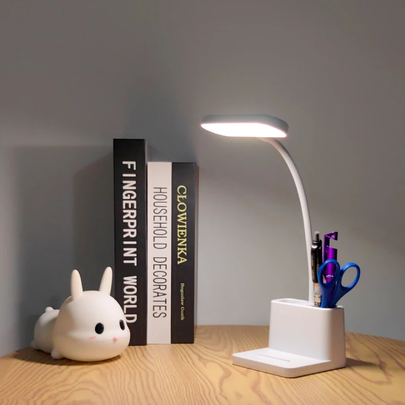 Wholesale Book Foldable Wireless Lampe De Led Cordless Battery Rechargeable Bedside Study Reading Light/desk Lamp/table Lamp