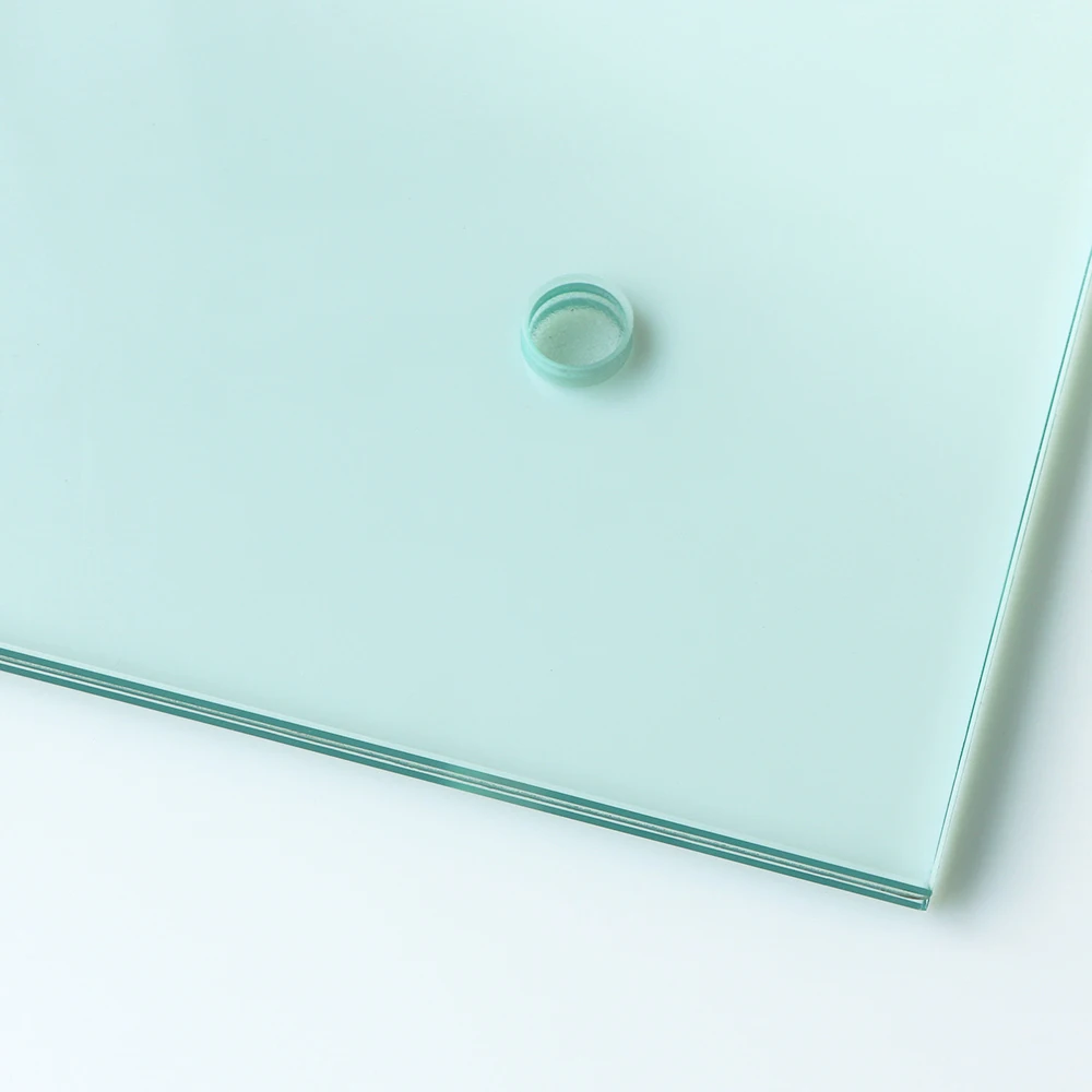 Clear laminated glass canopy pvb 6mm clear grey hollow balcony glazing basketball board for building floor