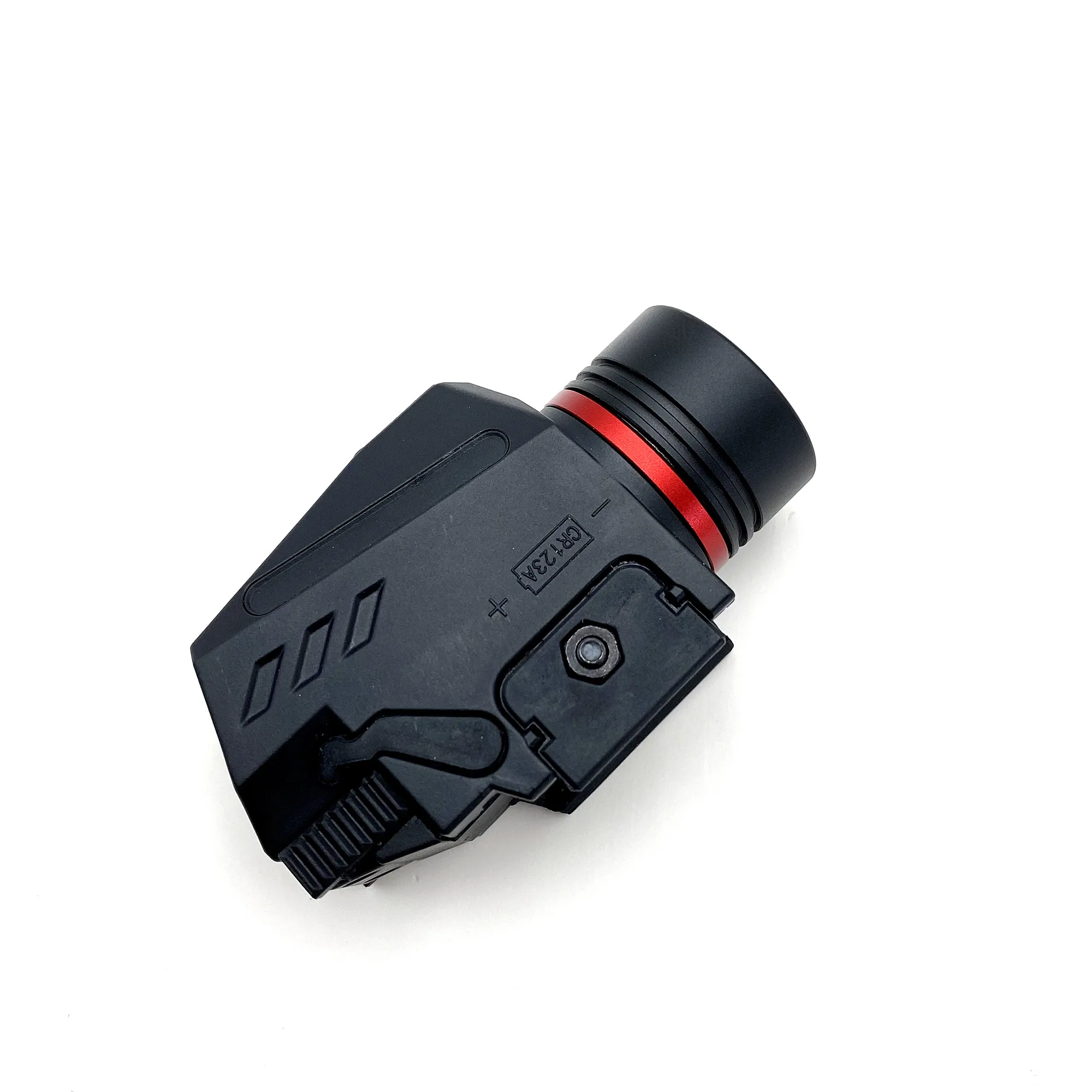 New Hunting Accessories Combined Tactical Flashlight 150 Lumen Hanging Red Laser LED Flashlight Combo