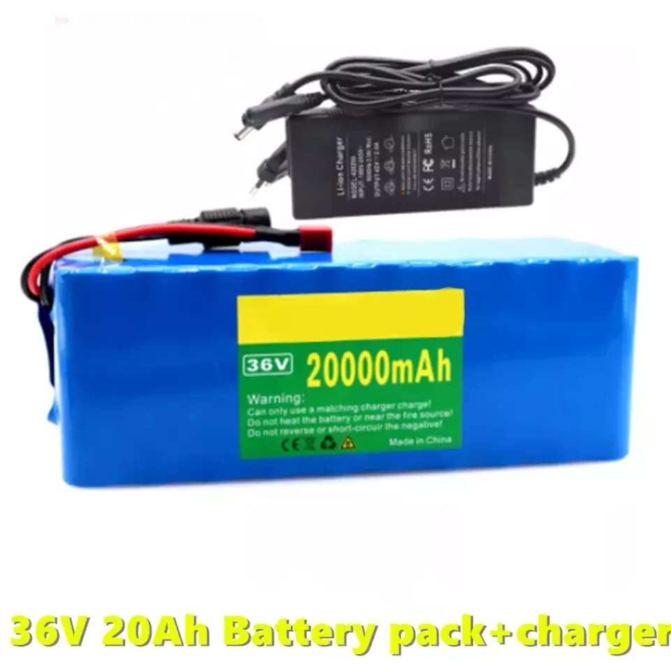 E-Bike 36V 15AH Lithium Li-ion Battery for Electric Bike 200W to 500W Motor Battery Replacement for Ebike