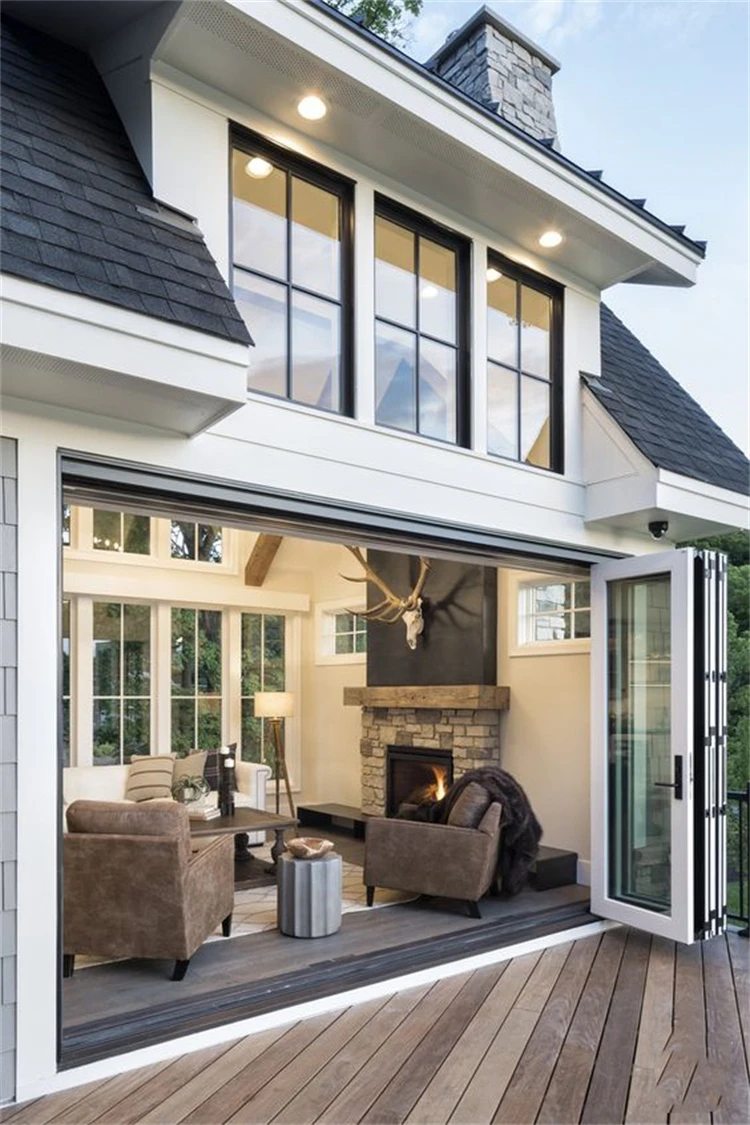 Custom Manufacturer Hardware Folding/aluminium Folding Door To Door Accordion Door