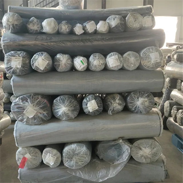 Woven blue spandex denim fabric stocklot for jeans/coat/garments