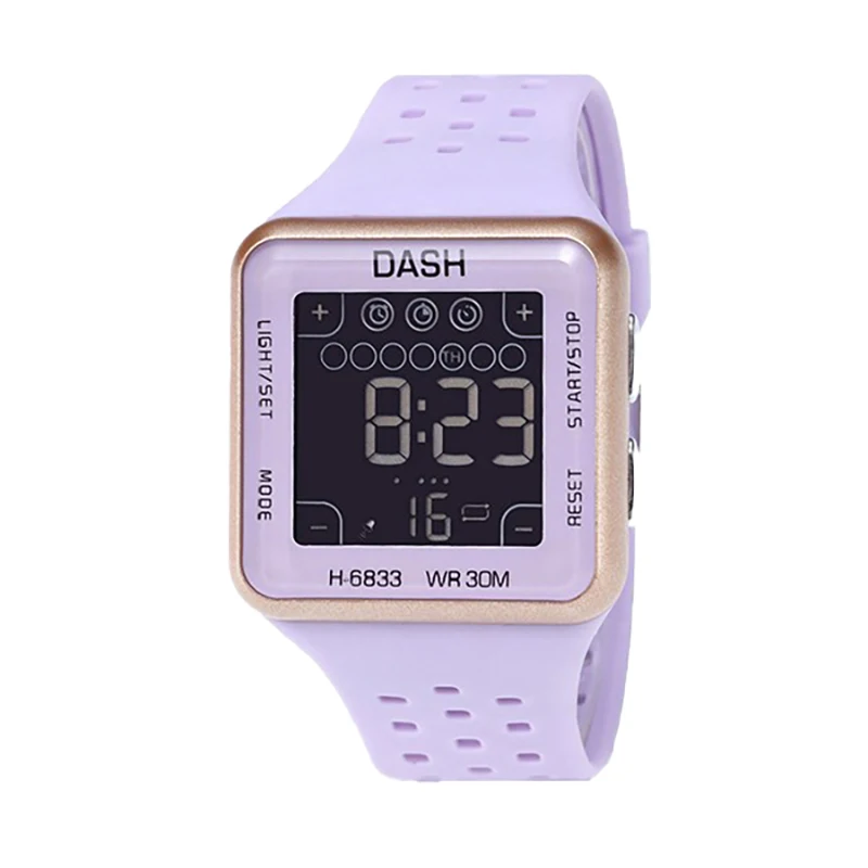 DASH 6833 black screen and white screen high quality  waterproof  watches wrist