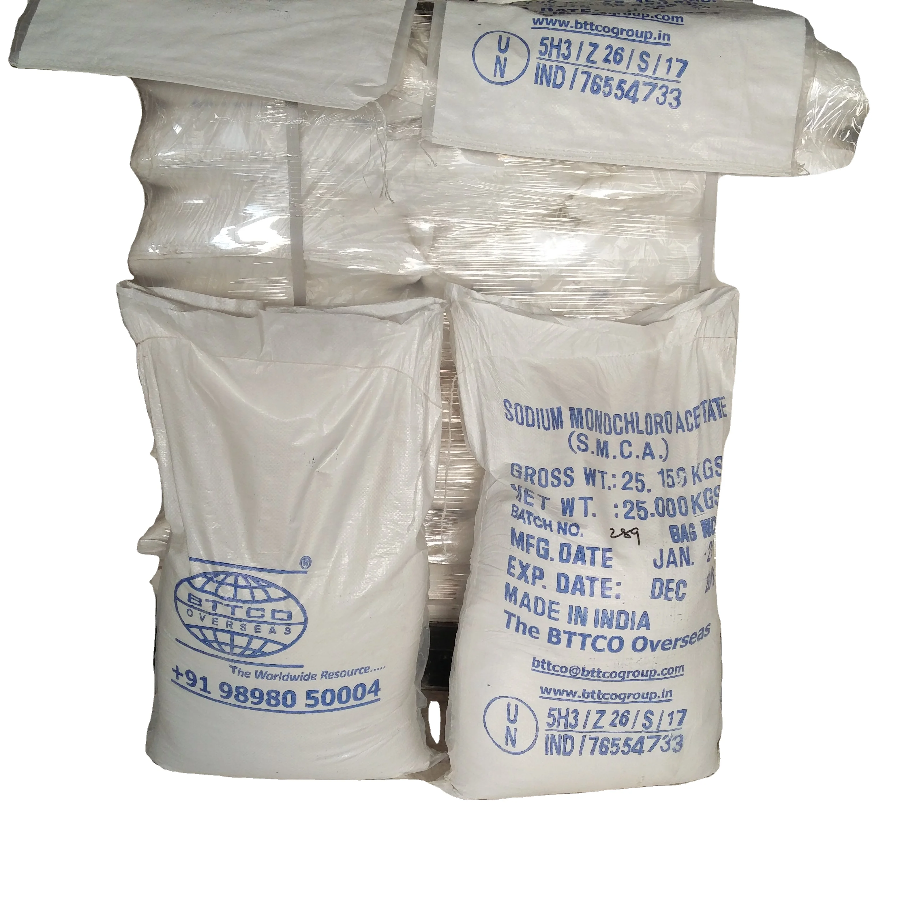  High performance material Sodium Monochloroacetate