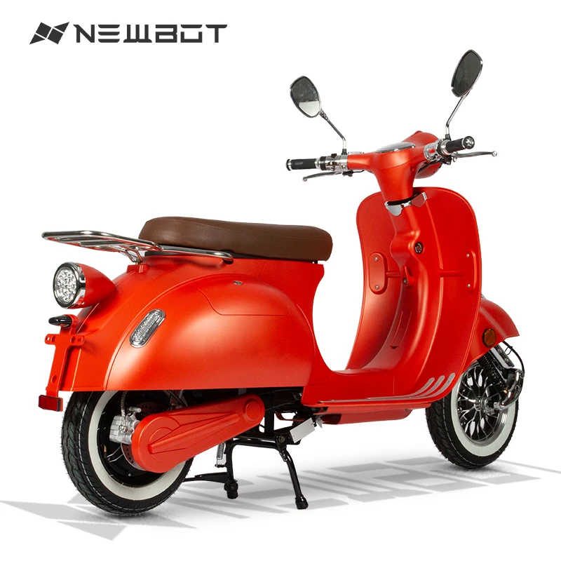 Newbot EEC 4500W 72V 40Ah Matte Orange Adult Lithium Battery electric moped electric scooter electric motorcycle factory sale