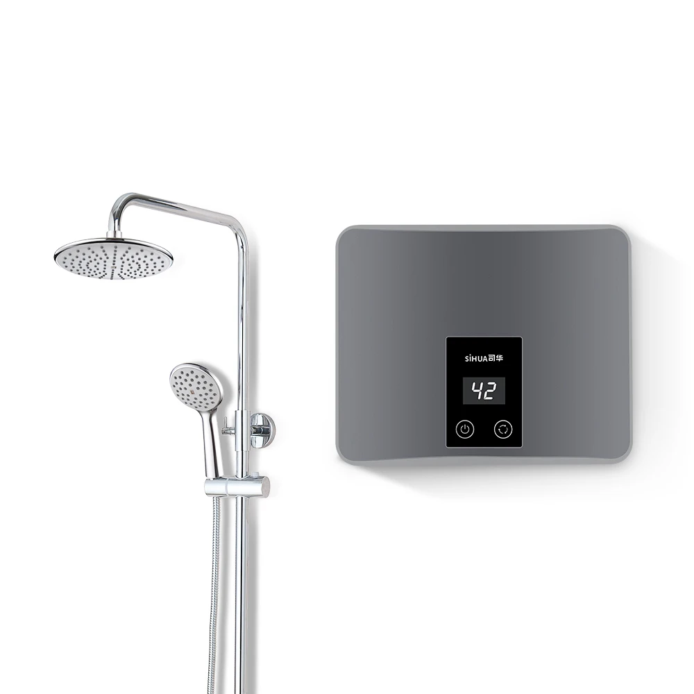 110V~240V Low Power Mini Tankless Geysers Shower Electric Instant Hot Water Heater