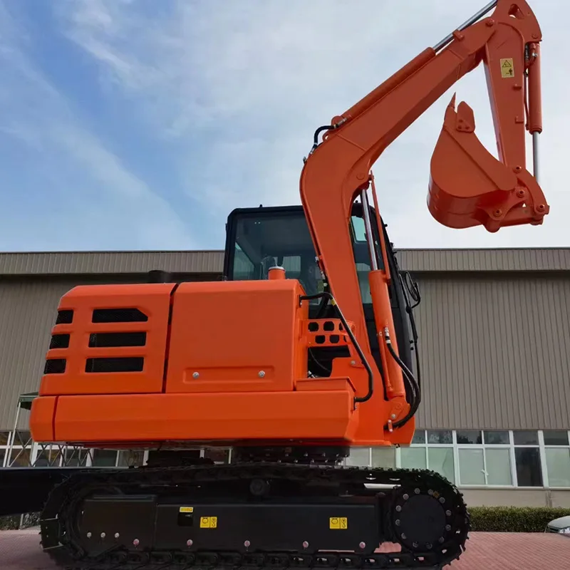 Free Shipping Chinese New 6 Ton Mini Excavator With Cheap Price Crawler Excavator