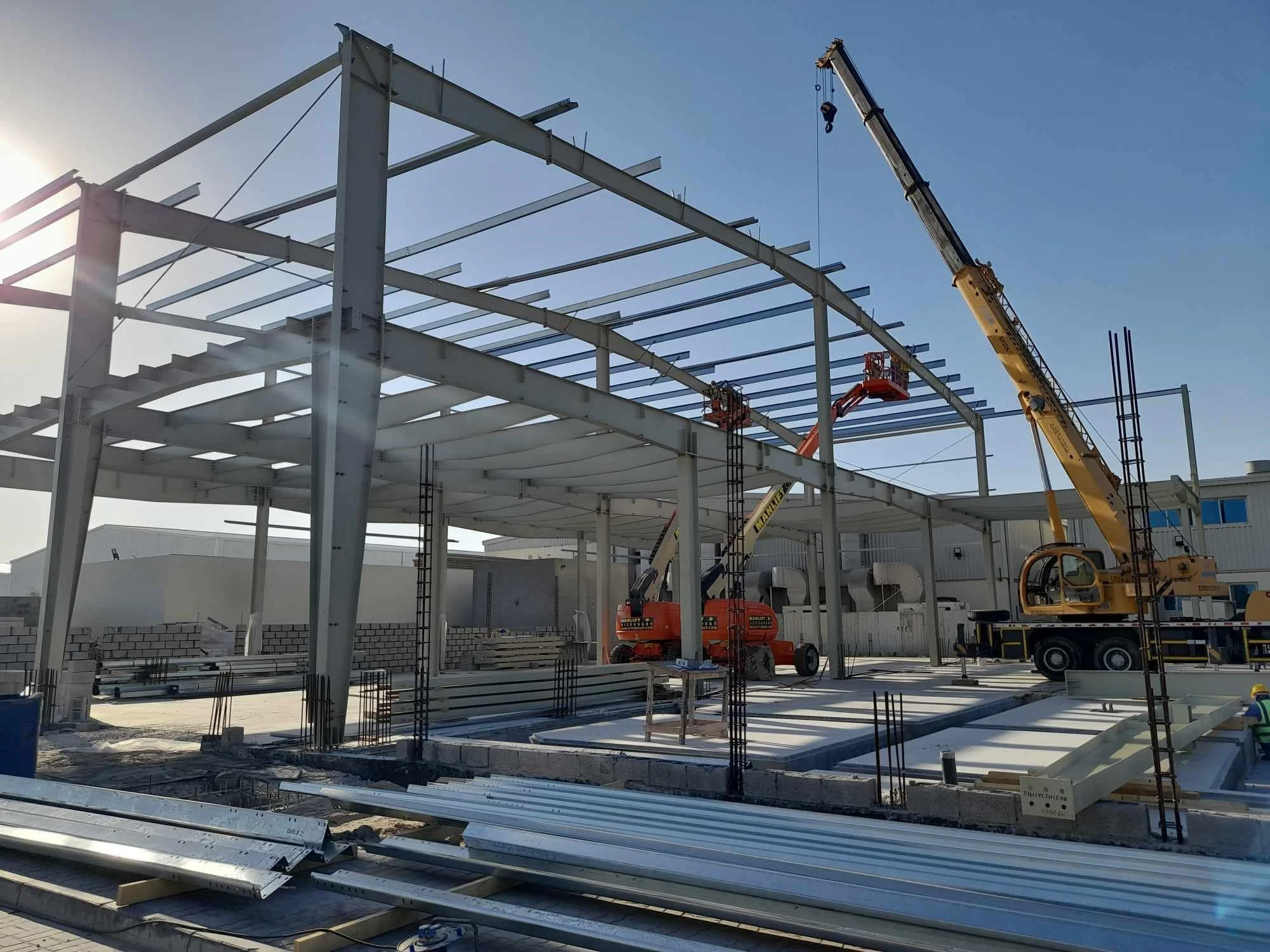 Professional industrial steel structure cheap warehouse