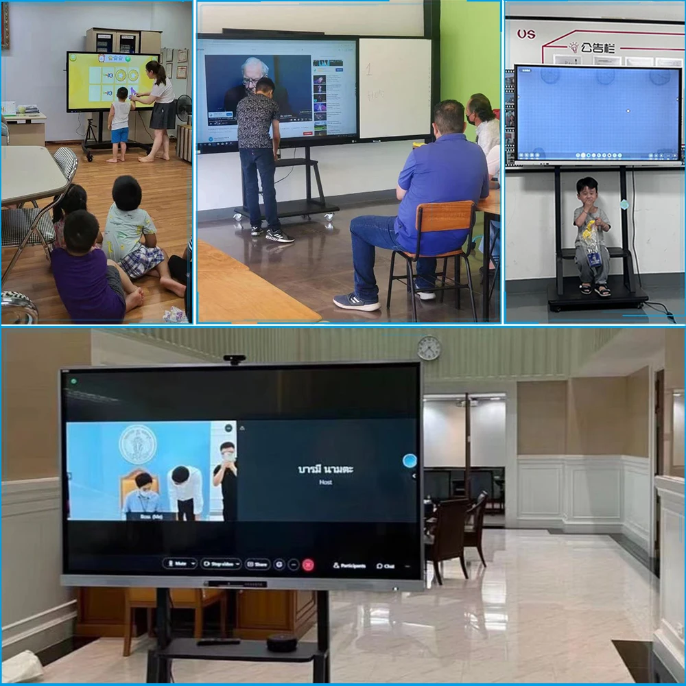 New School Interact Class Board Smart Board Teac Digital Interactive Whiteboard School Blackboard Recordable Code Function