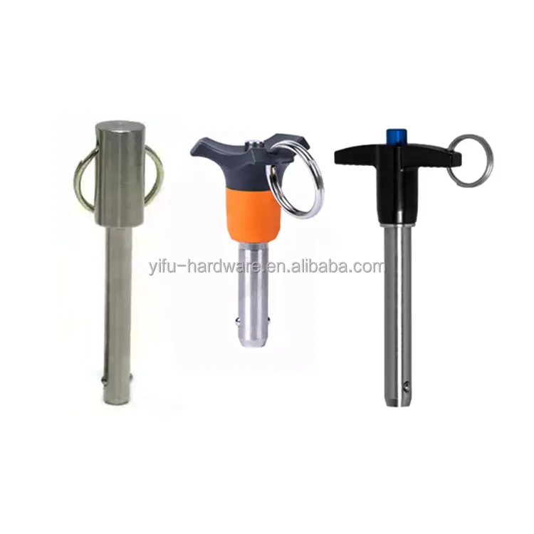 Stainless Steel 304 M5 M6 M8  Pins Double Single D O Square Tab Wire Clevis Lock Pin
