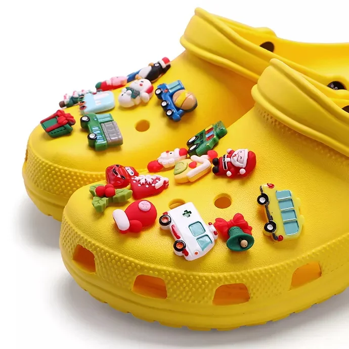 Fashion Shoe Ornament Silicone Resin Shoe Ornament Fashions Cartoon Cute Character Shoe Ornament