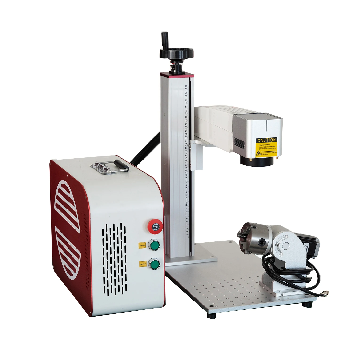 Raycus fiber laser q-switched 20w 30w 50w laser marking machine