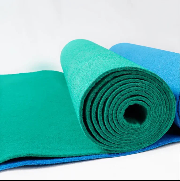 Wholesale Price 100% Polyester 10mm Craft Colorful Needle Punched Non-woven Fabric Felt for Sale