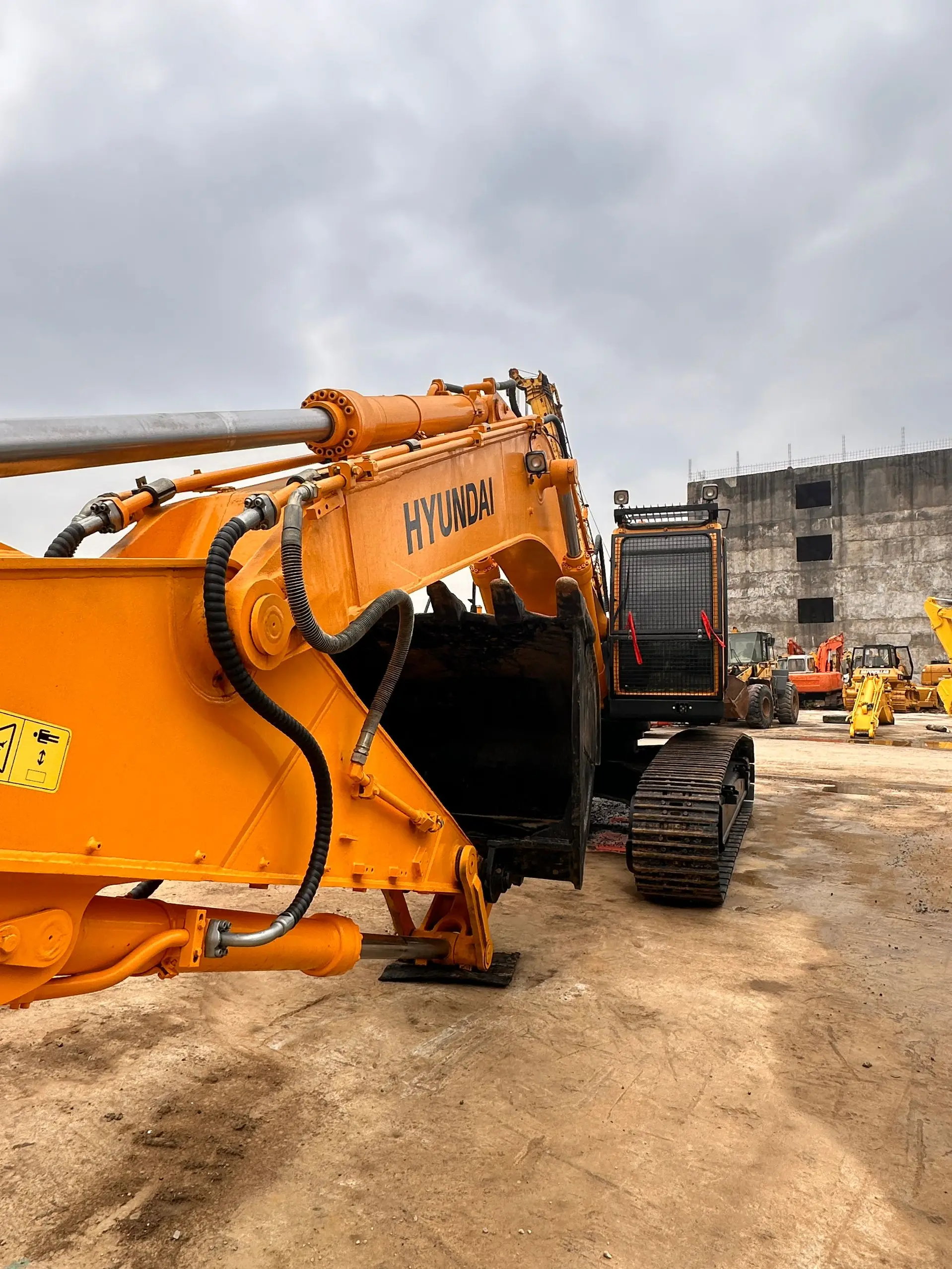 Хит продаж низкая цена Hyundai R385LC-9T 220LC-9S 210W-7 210lc-5 215C-9 оригинальный двигатель подержанные Гусеничные экскаваторы в 2018-2023 годах