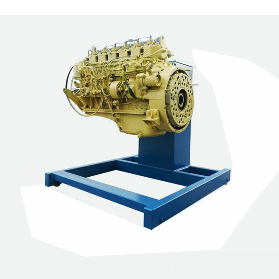 Super heavy duty commercial vehicle rotating engine stand with fully adjustable engine mounts