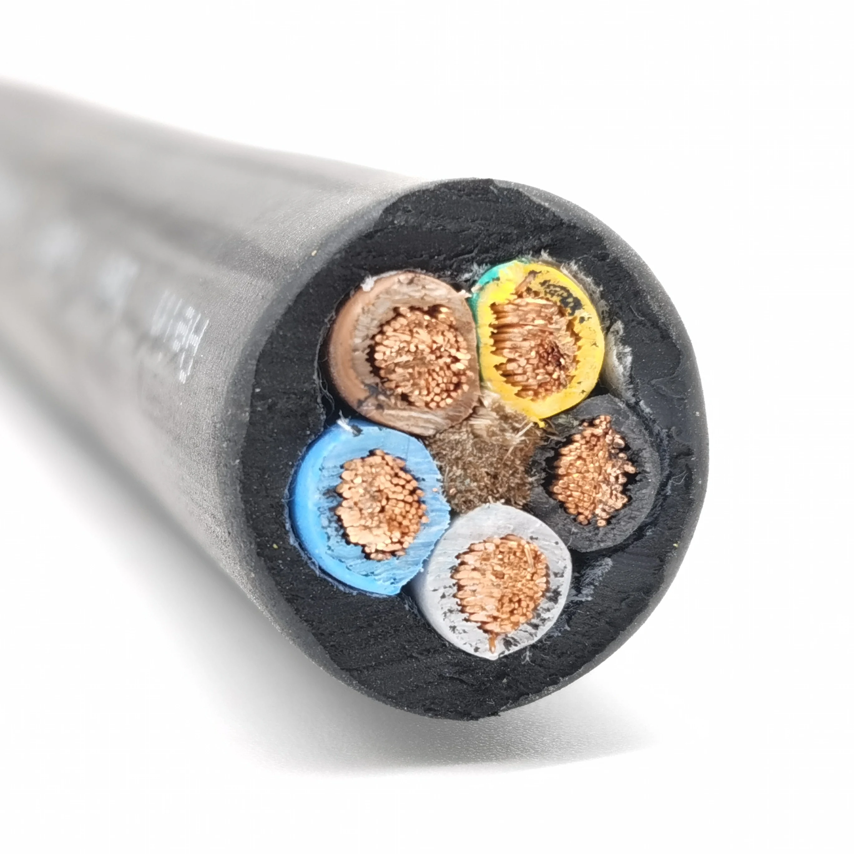 H07BN4-F EAC Certificated 450/750V HOFR CSP Sheathed  EPR Insulated 5 core Cable