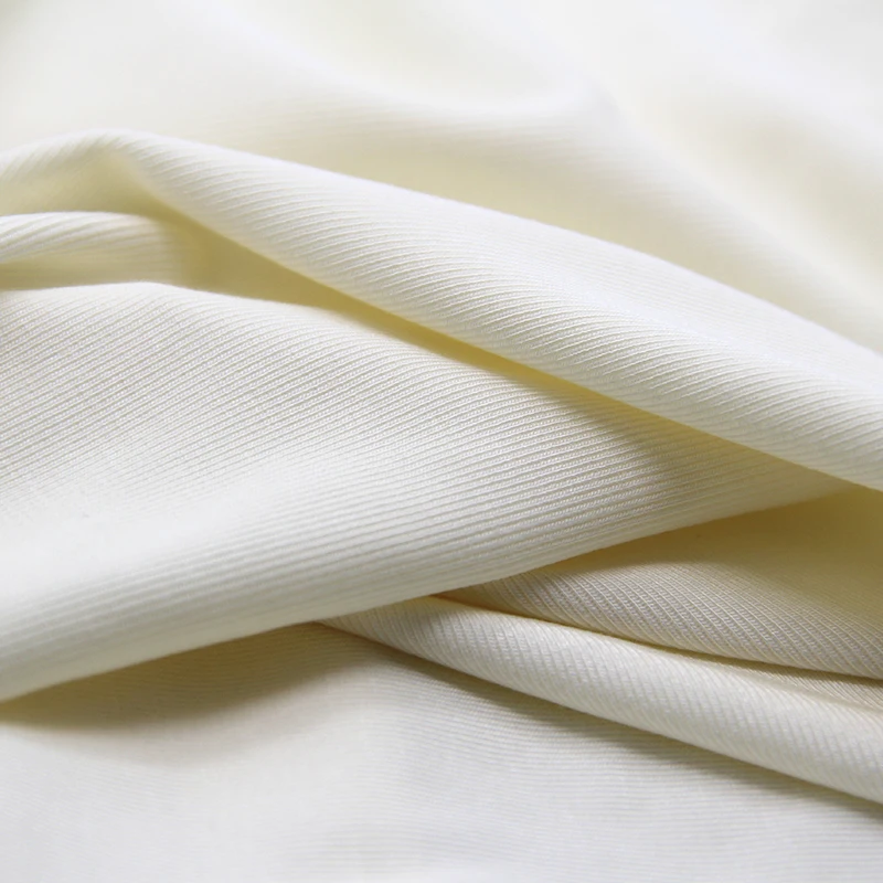 Manufacturer Wholesale Rayon Spandex Material 1*1 Ribbed Jersey Fabric For Tank Top Vest Gym Wear Sport Bra Camisole Cami Tshirt