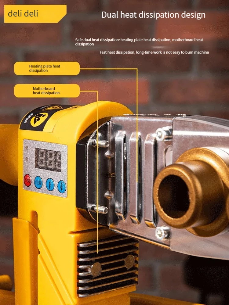 DL397132 Fuser Water Pipe Welding PPR Hot Melt Machine New Household Plastic Leakage Repair Hydropower Engineering