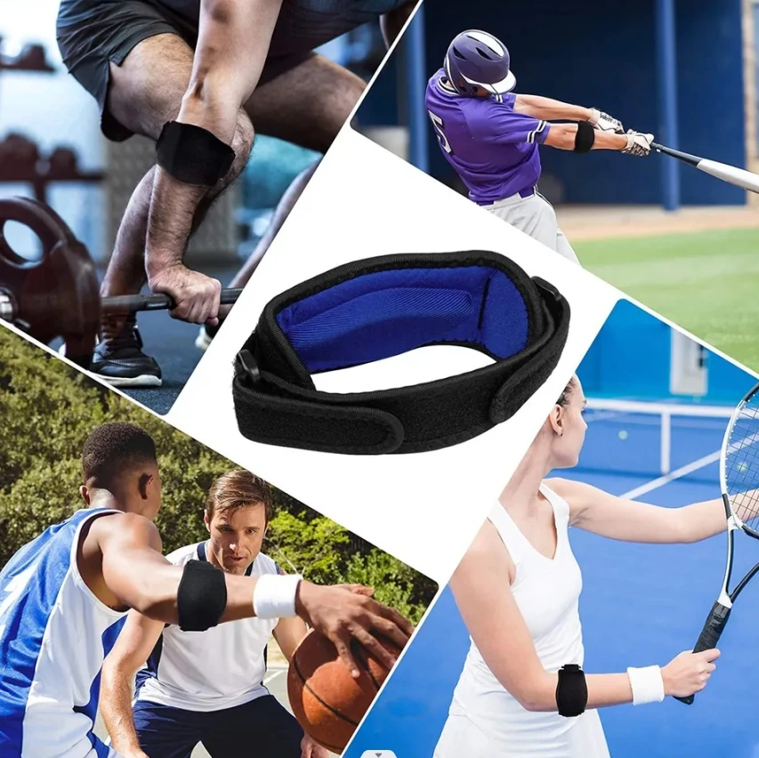 NQ SPORTS Elbow Brace Hot Sale Custom Logo Tendonitis and Tennis Elbow Golfers Elbow Support for Men Women