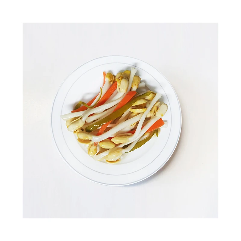 
Peanut sprouts high quality jar pickle spice condiment instant kimchi 