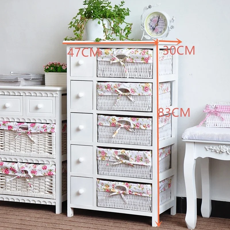 Mini storage cabinet bedroom simple decoration white cabinet small apartment