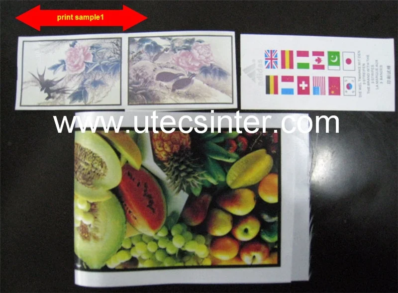 UGS62S 6 Передняя 2 задняя цветная двухсторонняя автоматическая машина для флексографской печати тканевой ленты принтер этикеток на