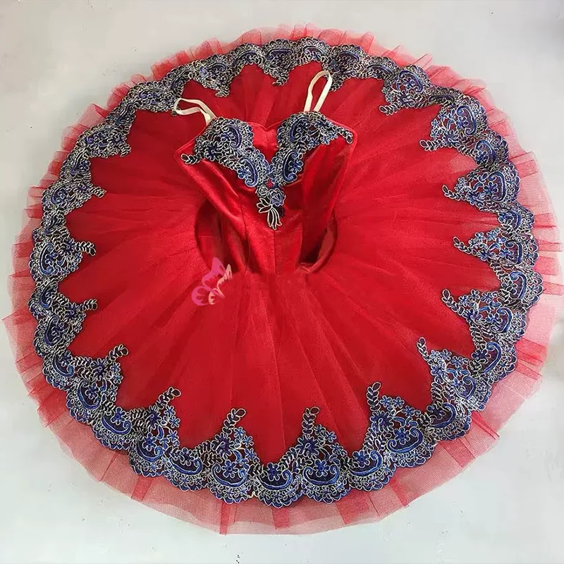 Purple Tutu Professional Women Swan Lake Pancake Girls Ballet Tutu Adult Tutu Competition Costume Dress