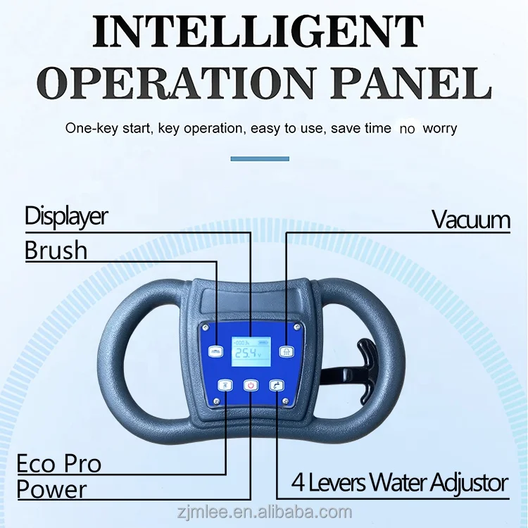 MLEE430B Marble Tile Granite Timber Electric Coffee House Floor Scrubber Machine