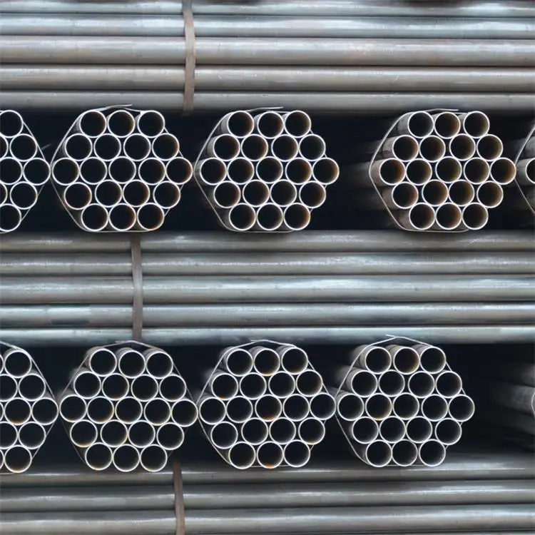 Популярные продажи ASTM Q195 Q235 черная стальная труба горячекатаная Углеродистая бесшовная