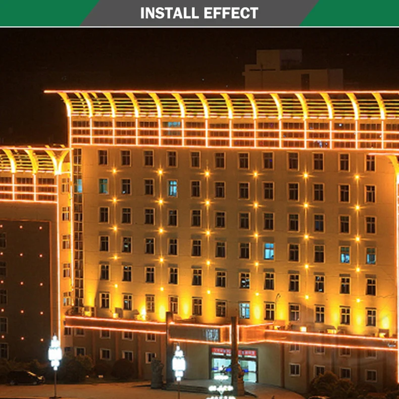 High Brightness Waterproof IP65 10w Hotel Villa Outdoor Wall Mounted RGB LED Flood Light