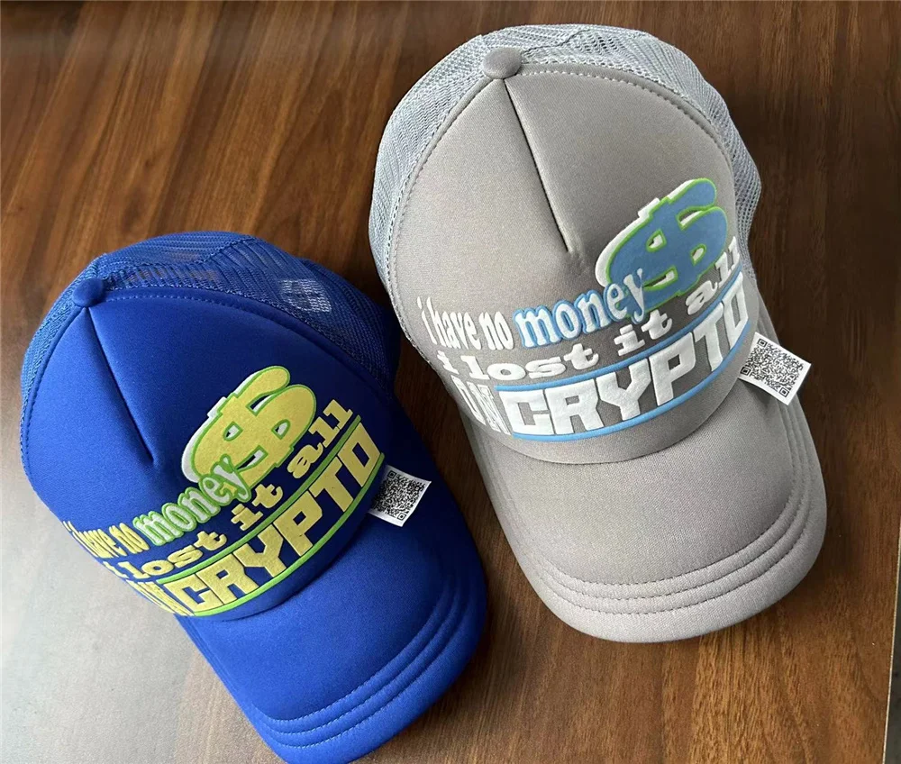 New Fashion Customized Puff Printing Sports Baseball Cap High Quality Custom Patterns Logo 3D Puff Print Trucker Hat