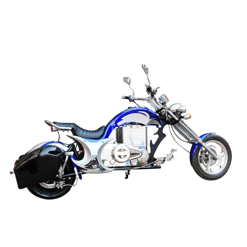 90km/h electric  3000W 72V motocicletas chopper