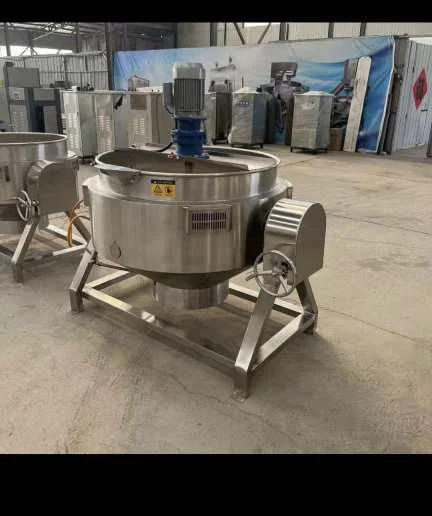 hot selling 2023 new arrival mixing kettle use with steam generator for food industry