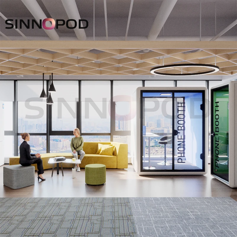 SINNOPD Meeting Room Furniture Office Booth Business Phone Call Take Space Booth For Sale