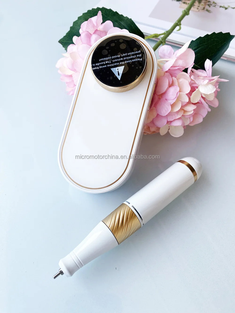 Nail Drill 35000rpm Professional Portable Electric Acrylic Nail Tools Kit Rechargeable Power Manicure Salon Electric Nail File